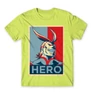 Almazöld Hősakadémia férfi rövid ujjú póló - Boku no Hero Academia - All Might