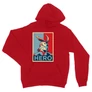 Piros Hősakadémia unisex kapucnis pulóver - Boku no Hero Academia - All Might