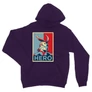 Sötétlila Hősakadémia unisex kapucnis pulóver - Boku no Hero Academia - All Might