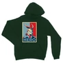 Sötétzöld Hősakadémia unisex kapucnis pulóver - Boku no Hero Academia - All Might