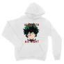 Fehér Hősakadémia unisex kapucnis pulóver - Hero With All Might