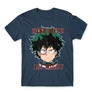 Denim Hősakadémia férfi rövid ujjú póló - Hero With All Might
