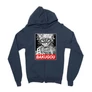 Sötétkék Hősakadémia zipzáros pulóver - Bakugou