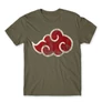 Cink Naruto férfi rövid ujjú póló - Akatsuki Cloud Logo