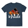 Denim Naruto férfi rövid ujjú póló - Kyuubi Adidas