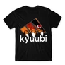 Fekete Naruto férfi rövid ujjú póló - Kyuubi Adidas