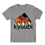 Kép 20/24 - Sportszürke Naruto férfi rövid ujjú póló - Kyuubi Adidas
