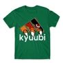 Zöld Naruto férfi rövid ujjú póló - Kyuubi Adidas