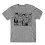 Sportszürke One Piece férfi rövid ujjú póló - Black and White