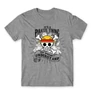 Sportszürke One Piece férfi rövid ujjú póló - It’s A Pirate Thing