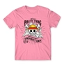 Kép 22/24 - Világos rózsaszín One Piece férfi rövid ujjú póló - It’s A Pirate Thing