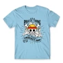 Világoskék One Piece férfi rövid ujjú póló - It’s A Pirate Thing