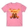 Kép 22/24 - Világos rózsaszín One Piece férfi rövid ujjú póló - Logo Silhouette