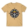 Homok One Piece férfi rövid ujjú póló - One Piece Compass