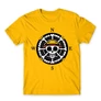 Sárga One Piece férfi rövid ujjú póló - One Piece Compass
