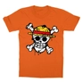 Kép 7/13 - Narancs One Piece gyerek rövid ujjú póló - Grunge Logo