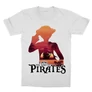 Fehér One Piece gyerek rövid ujjú póló - I Am The King Of Pirates