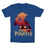 Királykék One Piece gyerek rövid ujjú póló - I Am The King Of Pirates