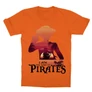 Narancs One Piece gyerek rövid ujjú póló - I Am The King Of Pirates