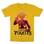 Sárga One Piece gyerek rövid ujjú póló - I Am The King Of Pirates