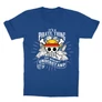 Királykék One Piece gyerek rövid ujjú póló - It’s A Pirate Thing