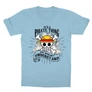 Világoskék One Piece gyerek rövid ujjú póló - It’s A Pirate Thing