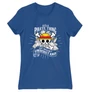 Királykék One Piece női rövid ujjú póló - It’s A Pirate Thing