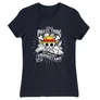 Sötétkék One Piece női rövid ujjú póló - It’s A Pirate Thing