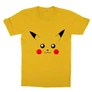 Sárga Pokémon gyerek rövid ujjú póló - Pikachu face