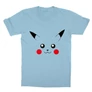 Világoskék Pokémon gyerek rövid ujjú póló - Pikachu face