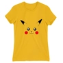 Kép 13/22 - Sárga Pokémon női rövid ujjú póló - Pikachu face