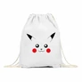 Fehér Pokémon tornazsák - Pikachu face