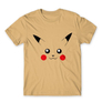 Kép 11/24 - Homok Pokémon férfi rövid ujjú póló - Pikachu face