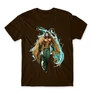 Barna Aquaman férfi rövid ujjú póló - Logó