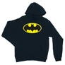 Sötétkék Batman unisex kapucnis pulóver - Logó