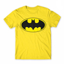 Kép 7/25 - Citromsárga Batman férfi rövid ujjú póló