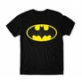 Fekete Batman férfi rövid ujjú póló