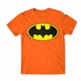 Narancs Batman férfi rövid ujjú póló