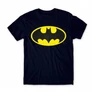 Sötétkék Batman férfi rövid ujjú póló