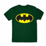 Kép 20/25 - Sötétzöld Batman férfi rövid ujjú póló