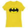 Kép 6/21 - Citromsárga Batman női rövid ujjú póló Logó