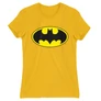 Sárga Batman női rövid ujjú póló Logó