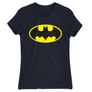 Sötétkék Batman női rövid ujjú póló Logó