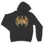 Sötétszürke Batman unisex kapucnis pulóver - Comics Logó