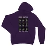 Sötétlila Batman unisex kapucnis pulóver - Batman moods