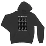 Sötétszürke Batman unisex kapucnis pulóver - Batman moods