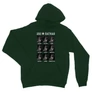 Sötétzöld Batman unisex kapucnis pulóver - Batman moods