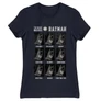 Sötétkék Batman női rövid ujjú póló - Batman moods
