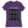 Sötétlila Batman női rövid ujjú póló - Batman moods