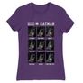 Kép 14/20 - Sötétlila Batman női rövid ujjú póló - Batman moods